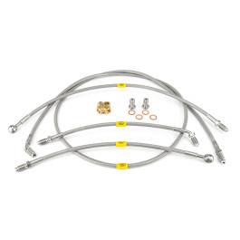 HEL Nissan Skyline R32 GTS-T, GT-R 1989-1994 ABS Delete Lines HEL Stainless Steel Braided