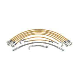 HEL Audi 80 B4 2.3 E 10V NG 1991-1996 Fuel Injector Lines HEL Stainless Steel Braided