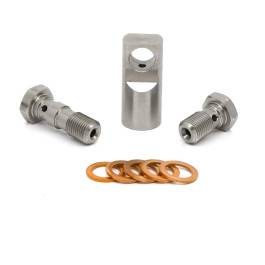 HEL HEL Stainless Steel M10 x 1.00 Radial Master Cylinder Conversion Kit