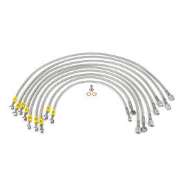 HEL Ford Sierra XR4, XR4X4 1983- Fuel Injector Lines HEL Stainless Steel Braided