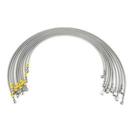 HEL Ford Capri 2.8 Right Hand Drive Fuel Injector Lines HEL Stainless Steel Braided