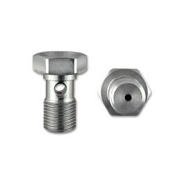 HEL HEL Stainless Steel 7/16" x 24 Banjo Bolt with 1.5mm Restriction for Turbo Oil Feeds