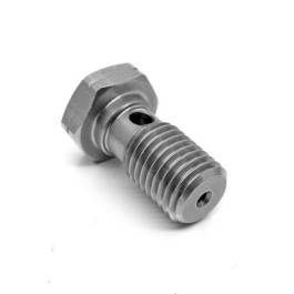 HEL HEL Stainless Steel M10 x 1.5 Banjo Bolt with 1.5mm Restriction for Turbo Oil Feeds