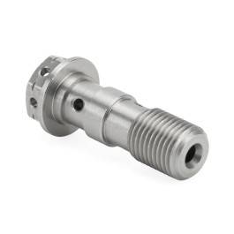 HEL HEL Stainless Steel Race Spec M10 x 1.25 Double Banjo Bolt