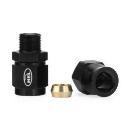 HEL AN6 Female to 3/8" Hardline Straight Adapter HEL Aluminium