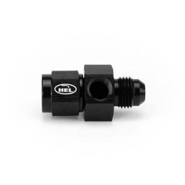 HEL HEL Aluminium -6 AN Female to -6 AN Male Straight Adapter with 1/8" NPT Sensor Port