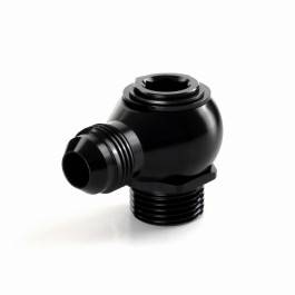 HEL HEL Aluminium M22 Low Profile Swivel Banjo Adapter with -8 AN Hose End Fitting (Includes M22 x 1.5 Banjo Bolt)