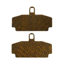 HEL Carbon Fibre Brake Pad Shims for Porsche Cayman 981 2.7 / 3.4 S / GTS 2012-2016 - Iron Brakes - REAR