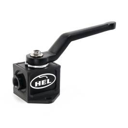 HEL HEL Hydraulic Brake Line Lock with 1/8" NPT Outlets and optional Horizontal Lever Cage Bracket