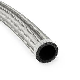 HEL AN16 Rubber Stainless Braided Fuel Oil Coolant Hose Line