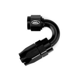 HEL AN6 150 Degree Rubber Hose Fitting for Braided AN Rubber Lines