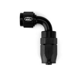HEL AN6 90 Degree Rubber Hose Fitting for Braided AN Rubber Lines
