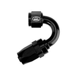 HEL AN8 150 Degree Rubber Hose Fitting for Braided AN Rubber Lines