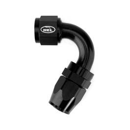 HEL AN10 120 Degree Rubber Hose Fitting for Braided AN Rubber Lines