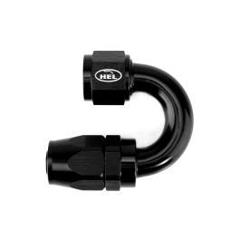 HEL AN10 180 Degree Rubber Hose Fitting for Braided AN Rubber Lines