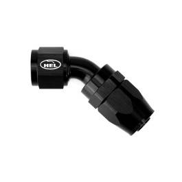 HEL AN10 45 Degree Rubber Hose Fitting for Braided AN Rubber Lines