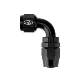 HEL AN10 90 Degree Rubber Hose Fitting for Braided AN Rubber Lines