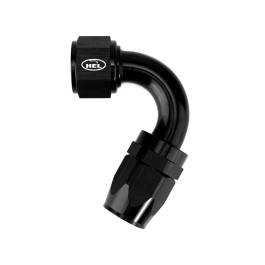 HEL AN12 120 Degree Rubber Hose Fitting for Braided AN Rubber Lines