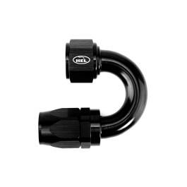 HEL AN12 180 Degree Rubber Hose Fitting for Braided AN Rubber Lines
