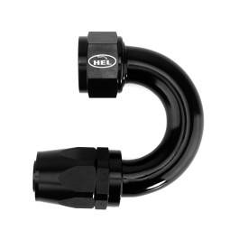 HEL AN16 180 Degree Rubber Hose Fitting for Braided AN Rubber Lines