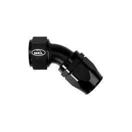 HEL AN20 45 Degree Rubber Hose Fitting for Braided AN Rubber Lines