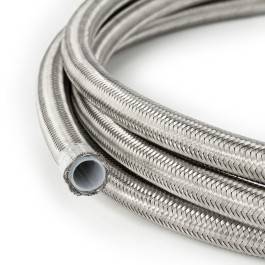 HEL AN8 PTFE Stainless Braided Fuel Oil Hose Line