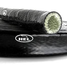 HEL HEL Black 10mm Internal Diameter Extreme Heat Sleeve - Fire Resistant to 1200°C