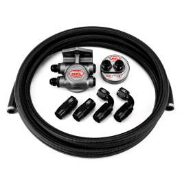 HEL HEL Oil Filter Relocation Kit for M20, M22 or 3/4" UNF Filters