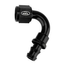 HEL AN6 120 Degree Push-Lock Swivel Hose End Fitting