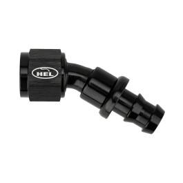 HEL AN6 30 Degree Push-Lock Swivel Hose End Fitting