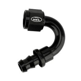 HEL AN8 150 Degree Push-Lock Swivel Hose End Fitting