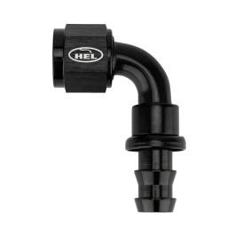 HEL AN8 90 Degree Push-Lock Swivel Hose End Fitting