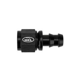 HEL AN10 Straight Push-Lock Swivel Hose End Fitting