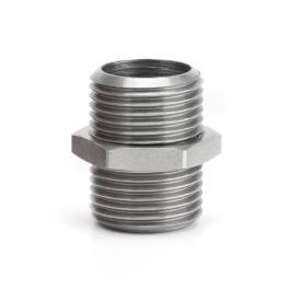 HEL HEL Centre Bolt/Oil Filter Housing Threaded Male Straight Adapter (with Locknut)
