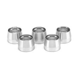 HEL HEL Aluminium Spare -10 AN Olive Insert for Braided PTFE Hose (5 Pack)