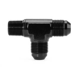 HEL HEL Aluminium -8AN -8AN 3/8" NPT On Run Male T-Piece Adapter