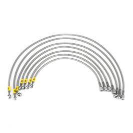 HEL Volkswagen Golf MK2 16V RHD (M12 Injectors) Fuel Injector Lines HEL Stainless Steel Braided