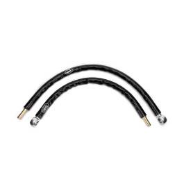 HEL HEL Braided Turbo Water Feed and Water Return Lines for Mitsubishi Lancer Evolution 4, 5, 6, 7, 8, 9